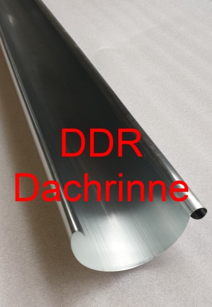 DDR Dachrinne / Nenngröße 315mm / 2m lang / aus Zink (Titanzink)