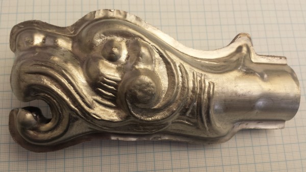 Titanzink Wasserspeier Drachenkopf