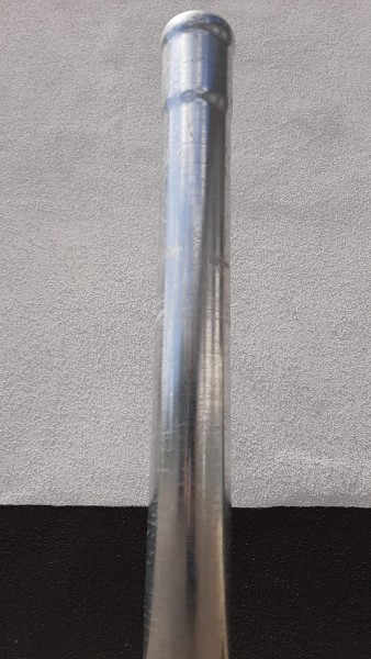Standrohr DN 100mm ohne Reinigung verzinkt