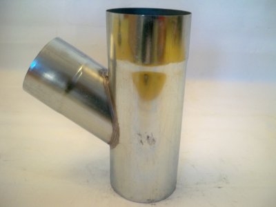 Fallrohrabzweig Zink 60° 