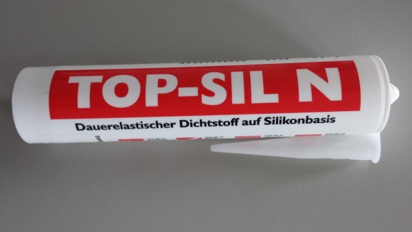 Silikon Top-Sil N transparent, 310 ml Kartusche