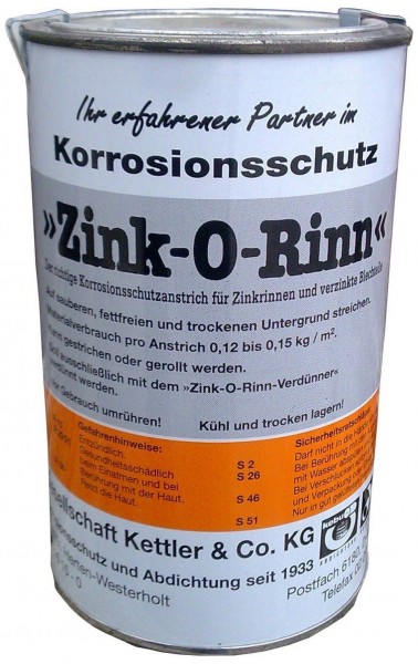 Zink-O-Rinn Rinnenschutzanstrich